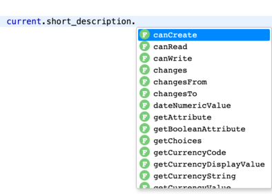 short_description type field